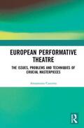 Cascetta |  European Performative Theatre | Buch |  Sack Fachmedien