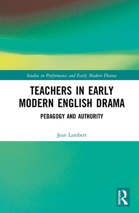 Lambert | Teachers in Early Modern English Drama | Buch | 978-0-367-13766-3 | sack.de