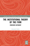 Styhre |  The Institutional Theory of the Firm | Buch |  Sack Fachmedien