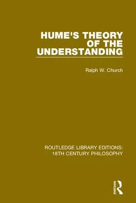 Church |  Hume's Theory of the Understanding | Buch |  Sack Fachmedien