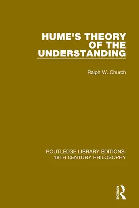 Church |  Hume's Theory of the Understanding | Buch |  Sack Fachmedien