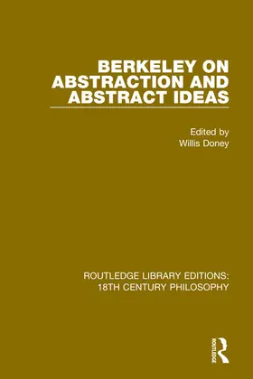 Doney |  Berkeley on Abstraction and Abstract Ideas | Buch |  Sack Fachmedien