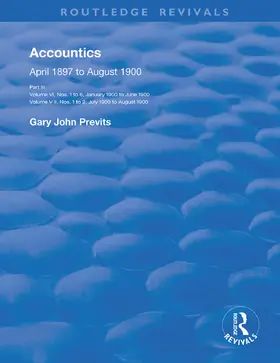 Previts |  Accountics, Part III | Buch |  Sack Fachmedien