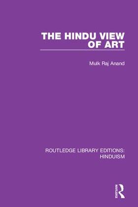 Anand | The Hindu View of Art | Buch | 978-0-367-14431-9 | sack.de