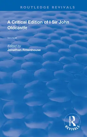 Rittenhouse |  A Critical Edition of I SIr John Oldcastle | Buch |  Sack Fachmedien