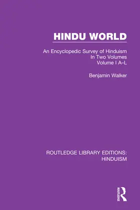 Walker |  Hindu World | Buch |  Sack Fachmedien