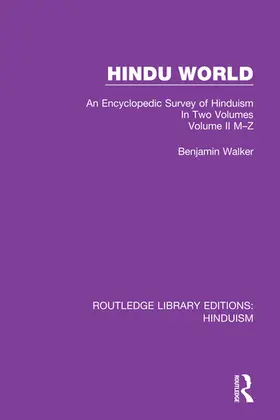 Walker |  Hindu World | Buch |  Sack Fachmedien