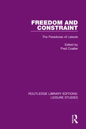 Coalter |  Freedom and Constraint | Buch |  Sack Fachmedien