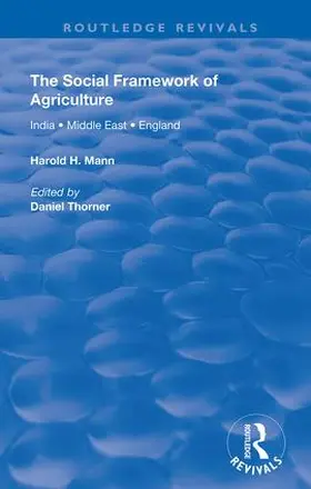 Mann |  The Social Framework of Agriculture | Buch |  Sack Fachmedien