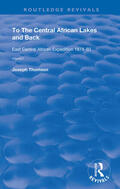 Thompson |  To The Central African Lakes and Back | Buch |  Sack Fachmedien