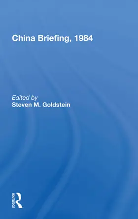 Goldstein |  China Briefing, 1984 | Buch |  Sack Fachmedien