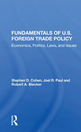Cohen |  Fundamentals Of U.s. Foreign Trade Policy | Buch |  Sack Fachmedien