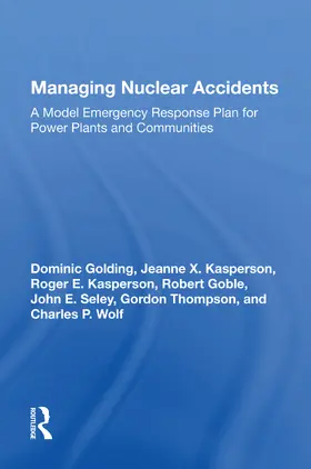 Golding |  Managing Nuclear Accidents | Buch |  Sack Fachmedien