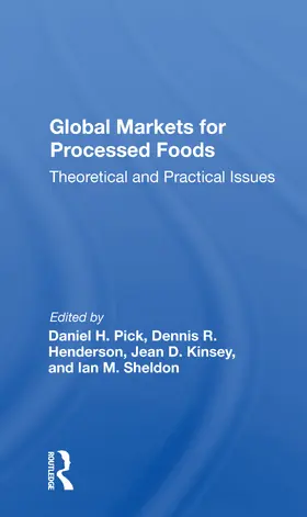 Pick |  Global Markets For Processed Foods | Buch |  Sack Fachmedien