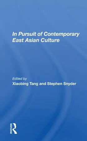 Tang |  In Pursuit of Contemporary East Asian Culture | Buch |  Sack Fachmedien