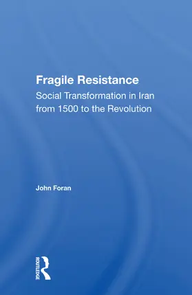 Foran |  Fragile Resistance | Buch |  Sack Fachmedien