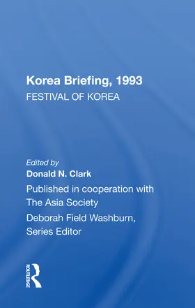 Clark |  Korea Briefing, 1993 | Buch |  Sack Fachmedien