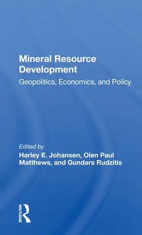 Johansen |  Mineral Resource Development | Buch |  Sack Fachmedien