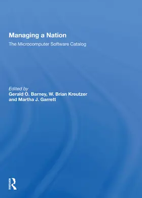 Barney / Kreutzer / Garrett |  Managing A Nation | Buch |  Sack Fachmedien