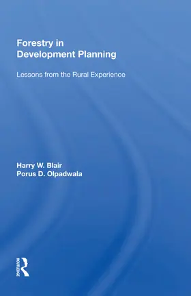 Blair |  Forestry In Development Planning | Buch |  Sack Fachmedien