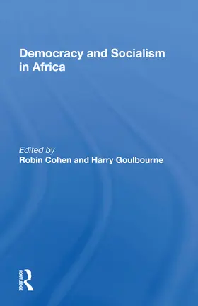 Cohen | Democracy And Socialism In Africa | Buch | 978-0-367-16567-3 | www.sack.de