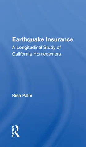 Palm |  Earthquake Insurance | Buch |  Sack Fachmedien