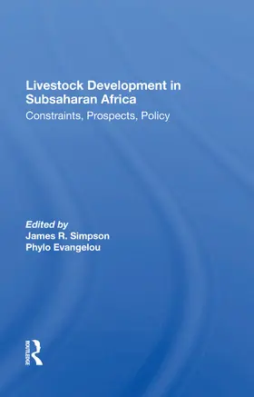 Simpson |  Livestock Development In Subsaharan Africa | Buch |  Sack Fachmedien