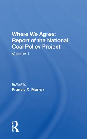 Murray |  National Coal Policy Vol 1 | Buch |  Sack Fachmedien
