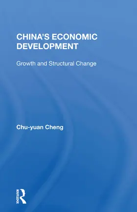 Cheng |  China's Economic Development | Buch |  Sack Fachmedien