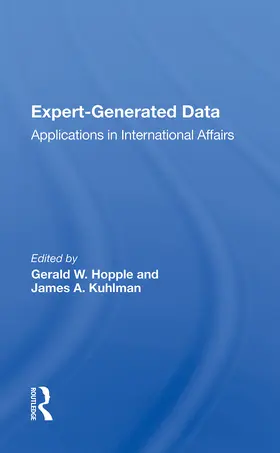 Hopple |  Expert-generated Data | Buch |  Sack Fachmedien