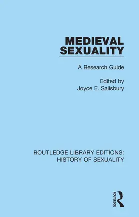 Salisbury |  Medieval Sexuality | Buch |  Sack Fachmedien