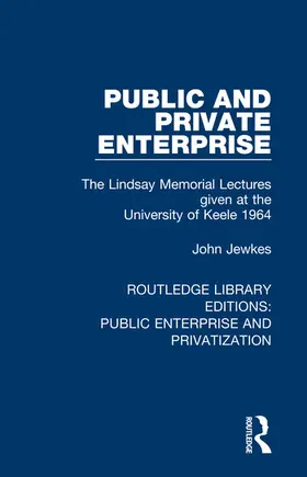 Jewkes |  Public and Private Enterprise | Buch |  Sack Fachmedien
