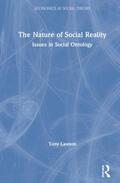 Lawson |  The Nature of Social Reality | Buch |  Sack Fachmedien