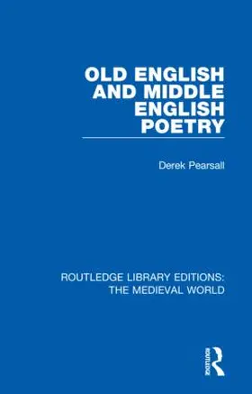 Pearsall | Old English and Middle English Poetry | Buch | 978-0-367-19050-7 | www.sack.de