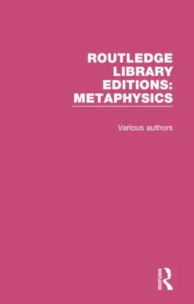  Routledge Library Editions: Metaphysics | Buch |  Sack Fachmedien