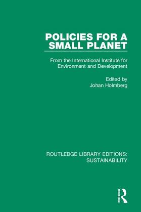 Holmberg | Policies for a Small Planet | Buch | 978-0-367-19100-9 | sack.de