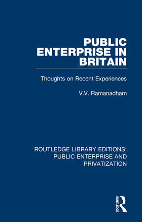 Ramanadham | Public Enterprise in Britain | Buch | 978-0-367-19127-6 | sack.de