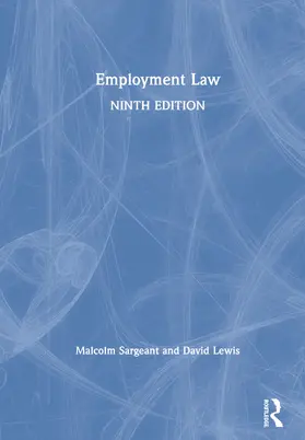Sargeant / Lewis |  Employment Law 9e | Buch |  Sack Fachmedien