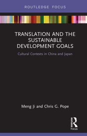 Ji / Pope |  Translation and the Sustainable Development Goals | Buch |  Sack Fachmedien