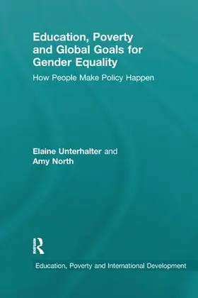 Unterhalter / North |  Education, Poverty and Global Goals for Gender Equality | Buch |  Sack Fachmedien