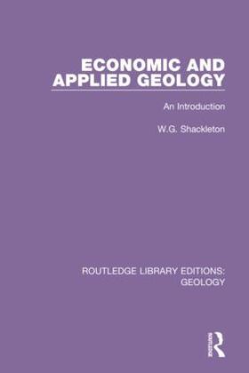 Shackleton | Economic and Applied Geology | Buch | 978-0-367-20737-3 | sack.de