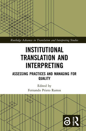Prieto Ramos | Institutional Translation and Interpreting | Buch | 978-0-367-21023-6 | sack.de