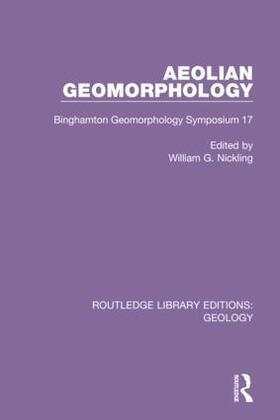 Nickling | Aeolian Geomorphology | Buch | 978-0-367-21055-7 | sack.de