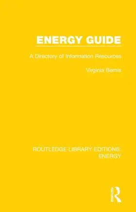 Bemis | Energy Guide | Buch | 978-0-367-21109-7 | www.sack.de