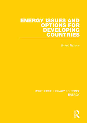  Energy Issues and Options for Developing Countries | Buch |  Sack Fachmedien