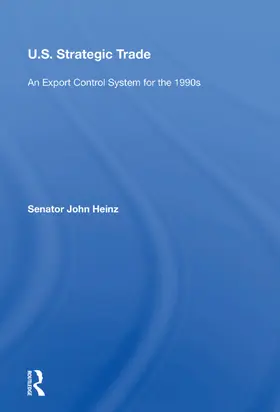 Heinz | U.s. Strategic Trade | Buch | 978-0-367-21237-7 | www.sack.de