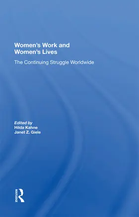 Kahne | Women's Work And Women's Lives | Buch | 978-0-367-21392-3 | www.sack.de