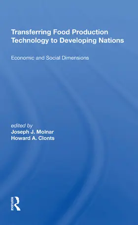 Molnar |  Transferring Food Production Technology To Developing Nations | Buch |  Sack Fachmedien