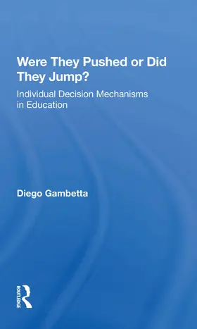 Gambetta |  Were They Pushed Or Did They Jump? | Buch |  Sack Fachmedien