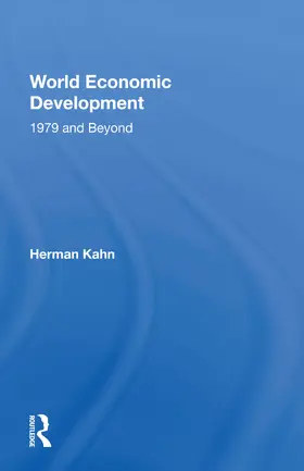 Kahn |  World Economic Development | Buch |  Sack Fachmedien